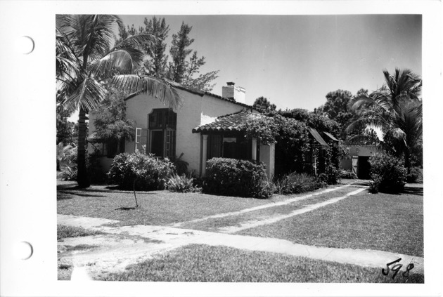 Sorolla Avenue, Coral Gables, Florida - recto