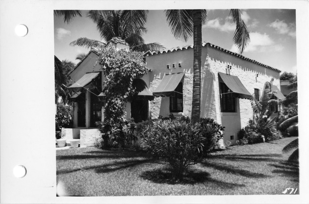 Sorolla Avenue, Coral Gables, Florida - recto