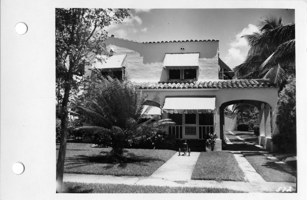 Sorolla Avenue, Coral Gables, Florida - recto