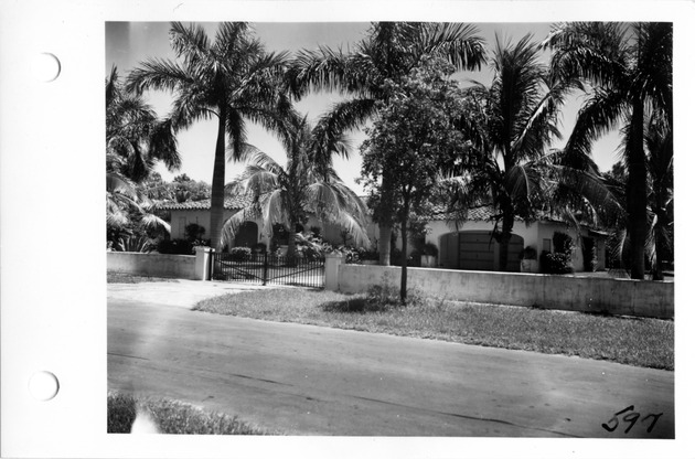 Sorolla Avenue, Coral Gables, Florida - recto