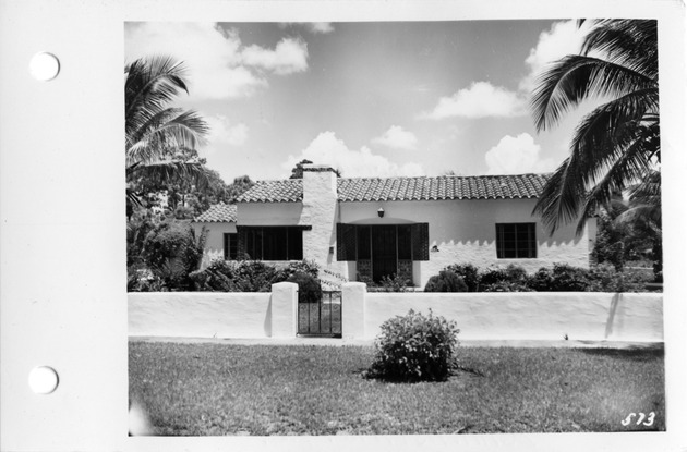 Sorolla Avenue, Coral Gables, Florida - recto