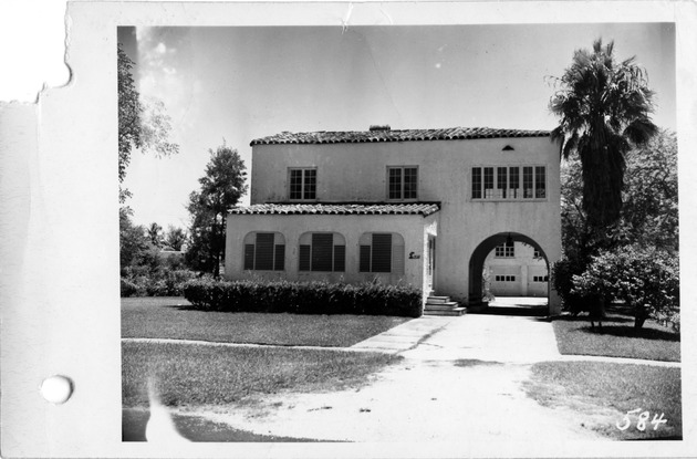 Sorolla Avenue, Coral Gables, Florida - recto