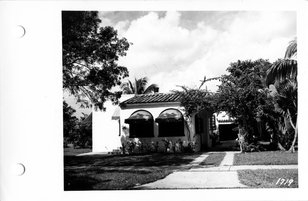 Tangier Street, Coral Gables, Florida - recto