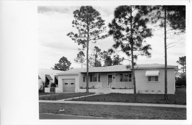 Tunis Street, Coral Gables, Florida - recto