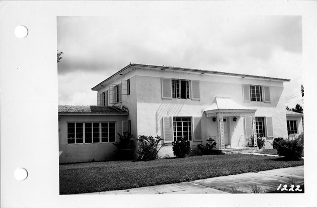 Valencia Avenue, Coral Gables, Florida - recto