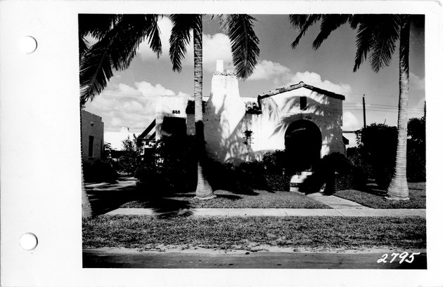 Viscaya Avenue, Coral Gables, Florida - recto