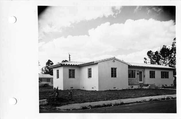 Wallace Street, Coral Gables, Florida - recto