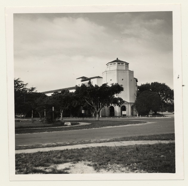 Anastasia Hotel - University of Miami "Cardboard College", Coral Gables, Florida - Recto
