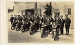 Police Department, patrolmen and motorcycle squad, Coral Gables, Florida