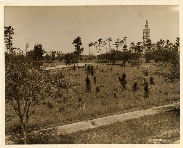 Biltmore Hotel ground East. Coral Gables, Florida - Front