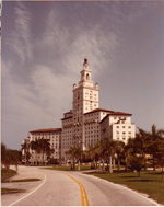 Biltmore Hotel side view. Coral Gables, Florida