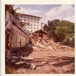 Biltmore Hotel demolition of building 6, Coral Gables, Florida