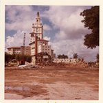 Biltmore Hotel demolition of building 5, Coral Gables, Florida