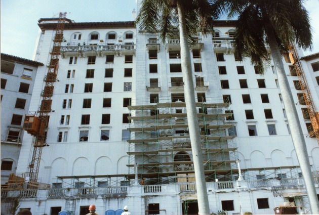 Biltmore Hotel North elevation. Coral Gables, Florida - Front