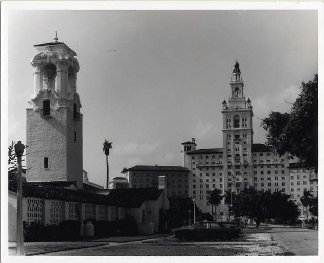 Biltmore Hotel ground view. Coral Gables, Florida