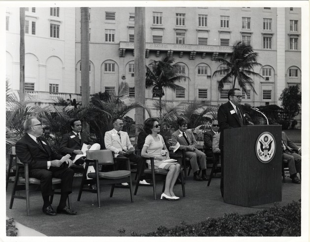 Legacy of Parks dedication ceremony, Biltmore Hotel, Coral Gables, Florida