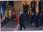 President Bill Clinton and wife Hillary Clinton at Biltmore Hotel, Coral Gables, Florida