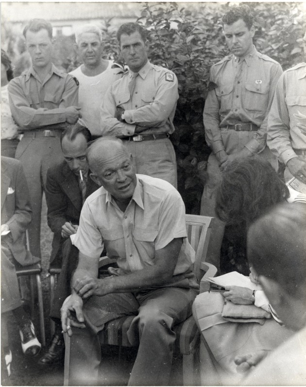 General Dwight D. Eisenhower at Pratt General Hospital former Biltmore Hotel, Coral Gables, Florida - Front