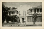 Residence of W.J. Bryan, Miami, Fla.