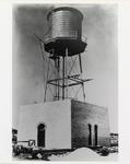 Construction of Indian Mound water tower, Coral Gables, Florida