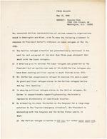 [1980-05-15] Press Release-May 15, 1980
