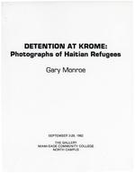 Detention At Krome: Photographs of Haitian Refugees