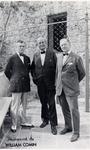 John Mc Entee Bowman, W Jennings Bryan and Mr. Flint at the Venetian Pool. Coral Gables, Florida