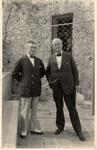 John McEntee Bowman and William Jennings Bryan at Coral Gables Inn. Coral Gables, Florida