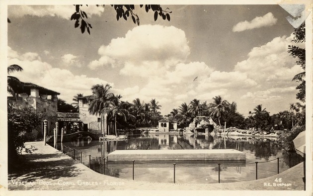Venetian Pool. Coral Gables, Florida - Recto