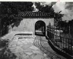 Venetian Pool rehabilitation: courtyard around the pool. Coral Gables, Florida
