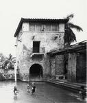 Children enjoying the Venetian Pool. Coral Gables, Florida