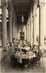 [1926] Biltmore Hotel outdoor restaurant tables set up. Coral Gables, Florida