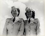 Two officers from the Army Nurse Corps at Pratt General Hospital, former Biltmore Hotel, Coral Gables, Florida