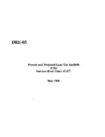[1968] Present and Projected Land Use Analysis of the Earman River Canal (C-17).