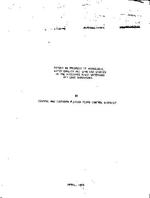 [1974] Report on progress of hydrologic, water quality and land use studies in the Kissimmee River Watershed and Lake Okeechobee