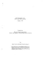 [1976-08] Water Management Plan for the Western C-9 Basin.