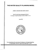 [1978-06] The water quality planning model