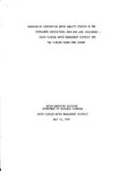 [1978-07] Overview of Cooperative Water Quality Studies in the Everglades Agricultural Area and Lake Okeechobee