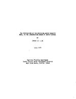 [1979] The application of the receiving water quantity model to the conservation areas of south Florida