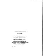 [1980-01] Upland Detention/Retention Demonstration Project: Semi-Annual Report to the Coordinating Council on the Restoration of the Kissimmee River Valley and Taylor Creek/Nubbin Slough Basin