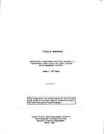[1980-03] Chlorinated hydrocarbon pesticide residues in freshwater fishes within the South Florida Water Management District