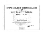 Hydrogeologic reconnaissance of Lee County, Florida Part 2: Atlas