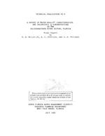 [1982-07] A Survey of Water Quality Characteristics and Chlorophyll a Concentrations in the Caloosahatchee River System, Florida: Final Report