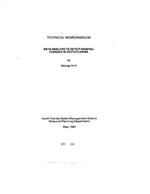 [1983-05] Data analysis to detect rainfall changes in South Florida