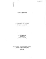 [1983-05] A Potable Water Use Data Base for South Florida, 1980