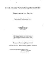 [1983-12] South Florida Water Management model documentation report