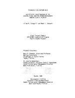 [1984-03] Resistivity Investigation of the Coastal Ridge Aquifer Hydrostratigraphy, Martin County, Florida