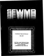 [1984-05] Cattail leaf production, mortality, and nutrient flux in water conservation area 2A