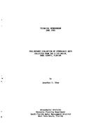 [1985-06] Preliminary Evaluation of Hydrologic Data Collected from the C-103 basin, Dade County, Florida