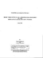 [1985-03] Short term effects of a freshwater discharge on the biota of St. Lucie estuary, Florida